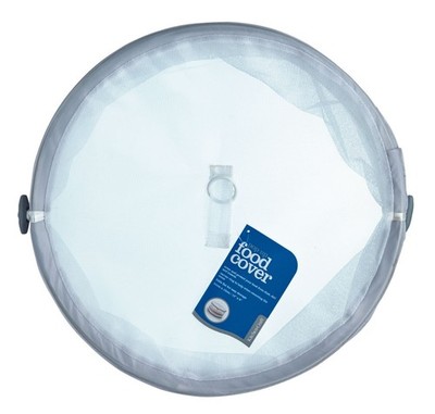 Lebensmittelabdeckhaube faltbar 31x12x16 cm Weiß/Transparent KitchenCraft