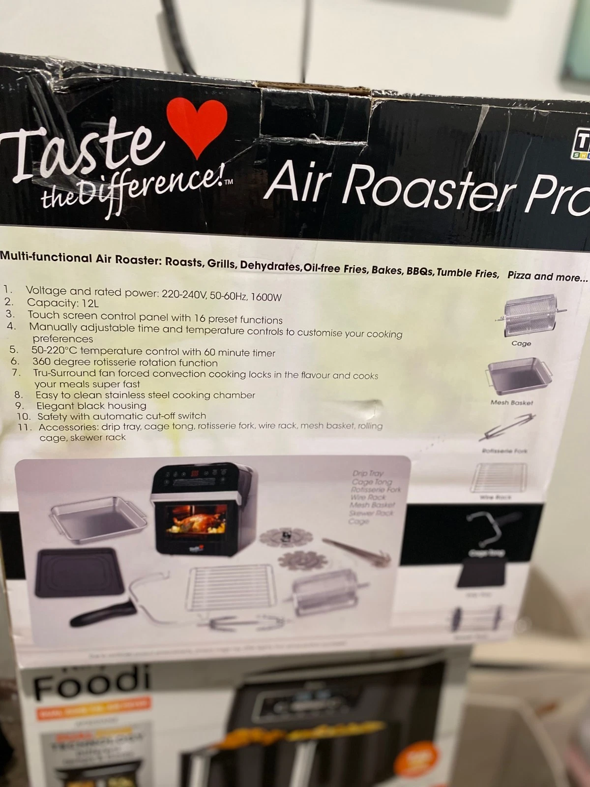 Ninja Foodi Dual Zone Air Fryer, 2 Basket Airfryer, 7.6L XL duplicate gift BNIB
Opens in a new windo