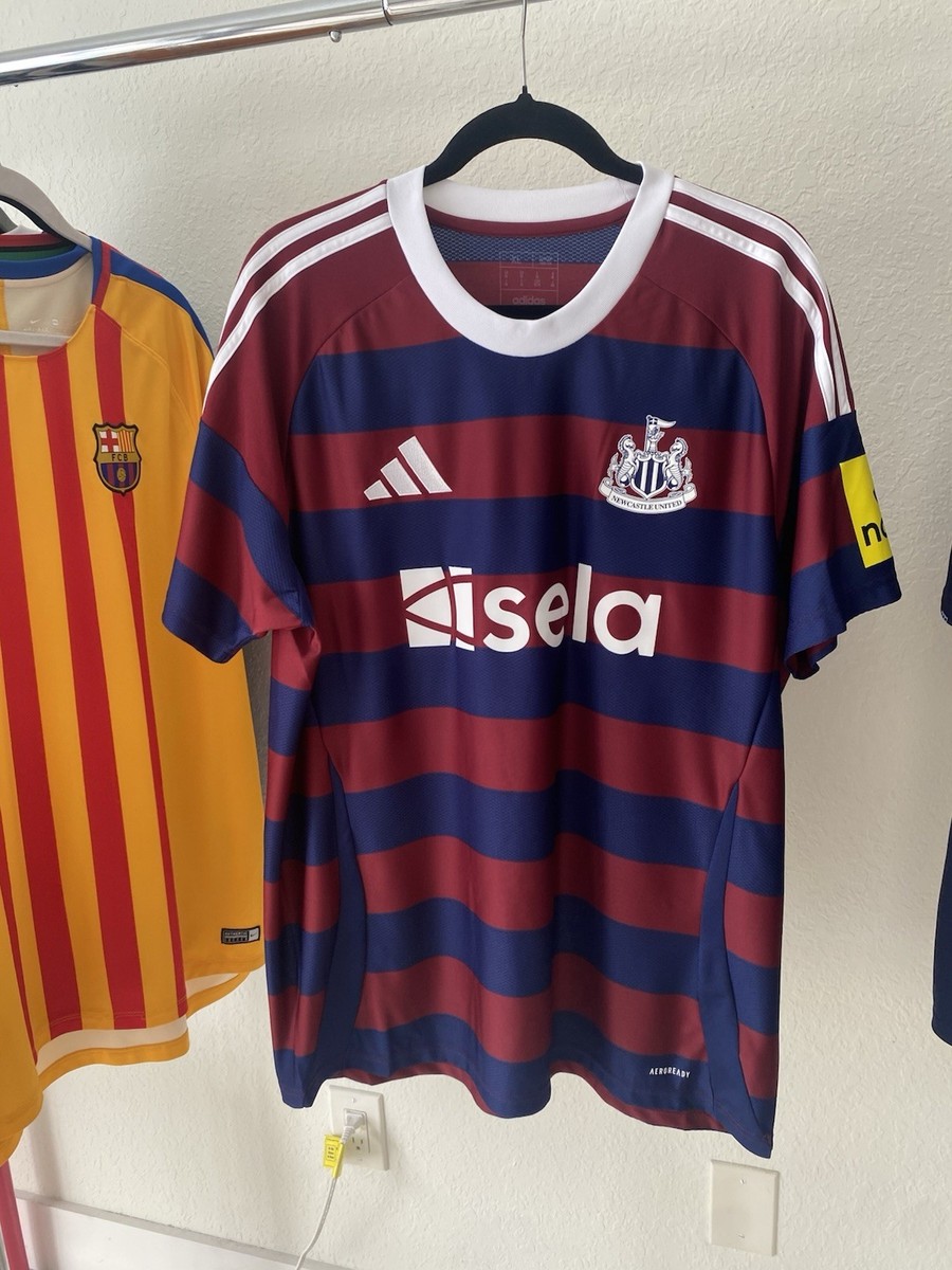 Newcastle United アウェイシャツ adidas adidas Men's Newcastle United Away Jersey 24 – Best Buy Soccer