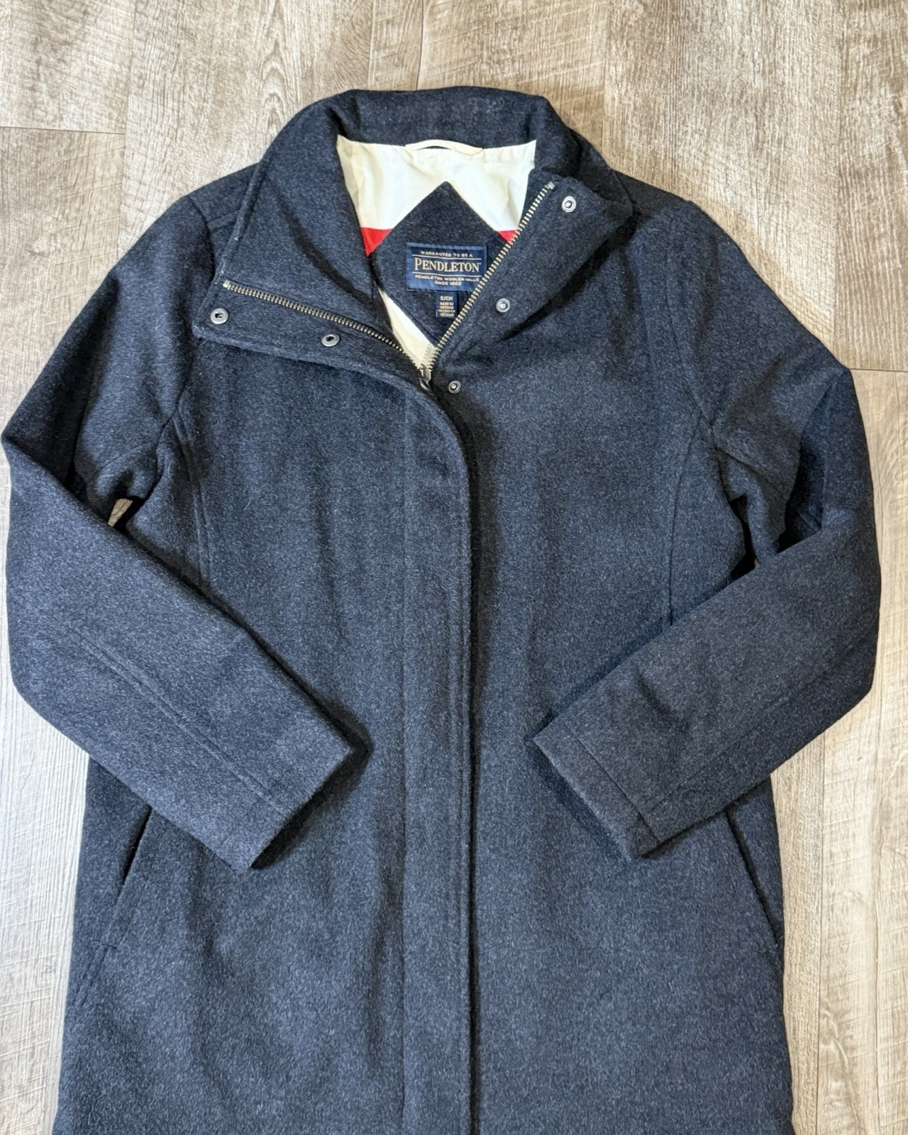 Pendleton Jacket Cascade Campbell Wool Blend Wate… - image 4