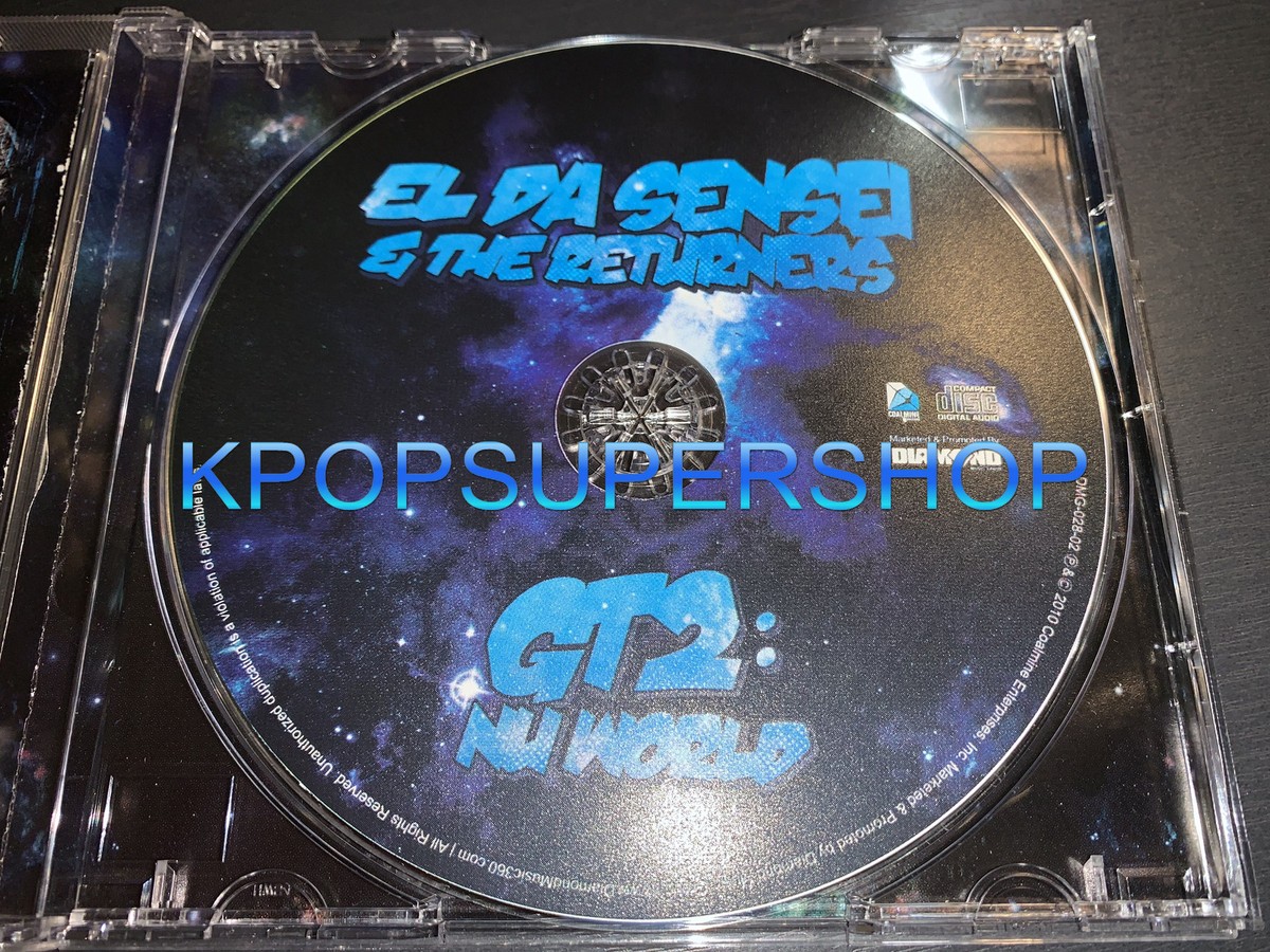 El Da Sensei & The Returners Album GT2: Nu World CD Booklet Great