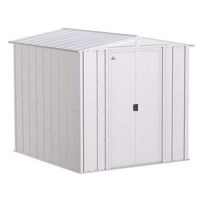 Arrow Storage Products Clg67fg Galvinizedsteelstorageshed, 6Ft X7ft, Gray