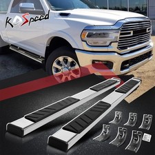 Barra Nerf estribo lateral de 5" para Dodge Ram 1500 2500 3500 09-24 doble cabina
