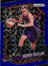 2025 Panini Prizm WNBA #30 Penny Taylor Blue Velocity Prizms