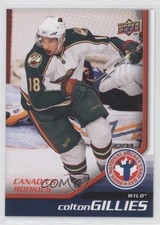 2008 Upper Deck Hockey Card Day Canada Hobby Shop Colton Gillies Rookie RC 0a4. rookie card picture