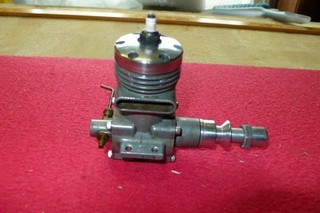 1949 Dooling .29 Excellent complete motor Matte finish polished head Excellent!
