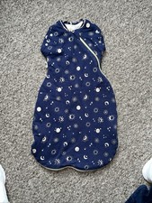 Tommee Tippee Baby Grobag Swaddle Sleeping Bag 0-4m / 2.5 Tog Navy Blue Gold