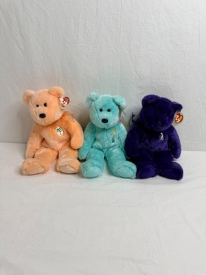 Lot of 3 Ty Beanie Buddies - Princess Diana, Dearest, & Ariel - Retired 14'' Plus