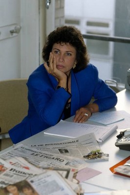 Anne Sinclair. Paris - October 2, 1989 - On the occasion of the pr- Old Photo 7