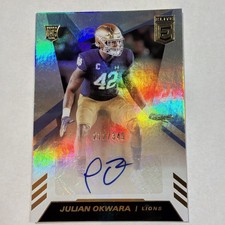 2020 Elite Julian Okwara Detroit Lions AUTO 212 /349