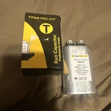 Titan Pro 370 TOC15 Oval Motor Run Capacitors 15MFD 370 VAC New