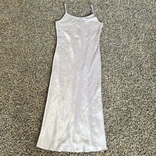 Jones New York Light Purple Satin Maxi Slip Dress Party