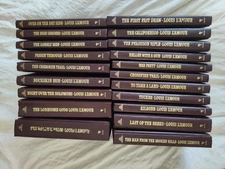 Louis L'amour Lamour Collection Leatherette Books Bantam
