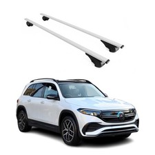 Dachträger Grundtäger für Mercedes EQB X243 2022-2026 75kg Metall Silber 2 tlg