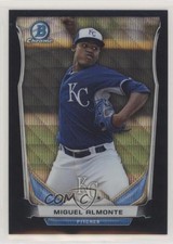 2014 Bowman Draft Top Prospects Chrome Black Wave Refractor Miguel Almonte g9j