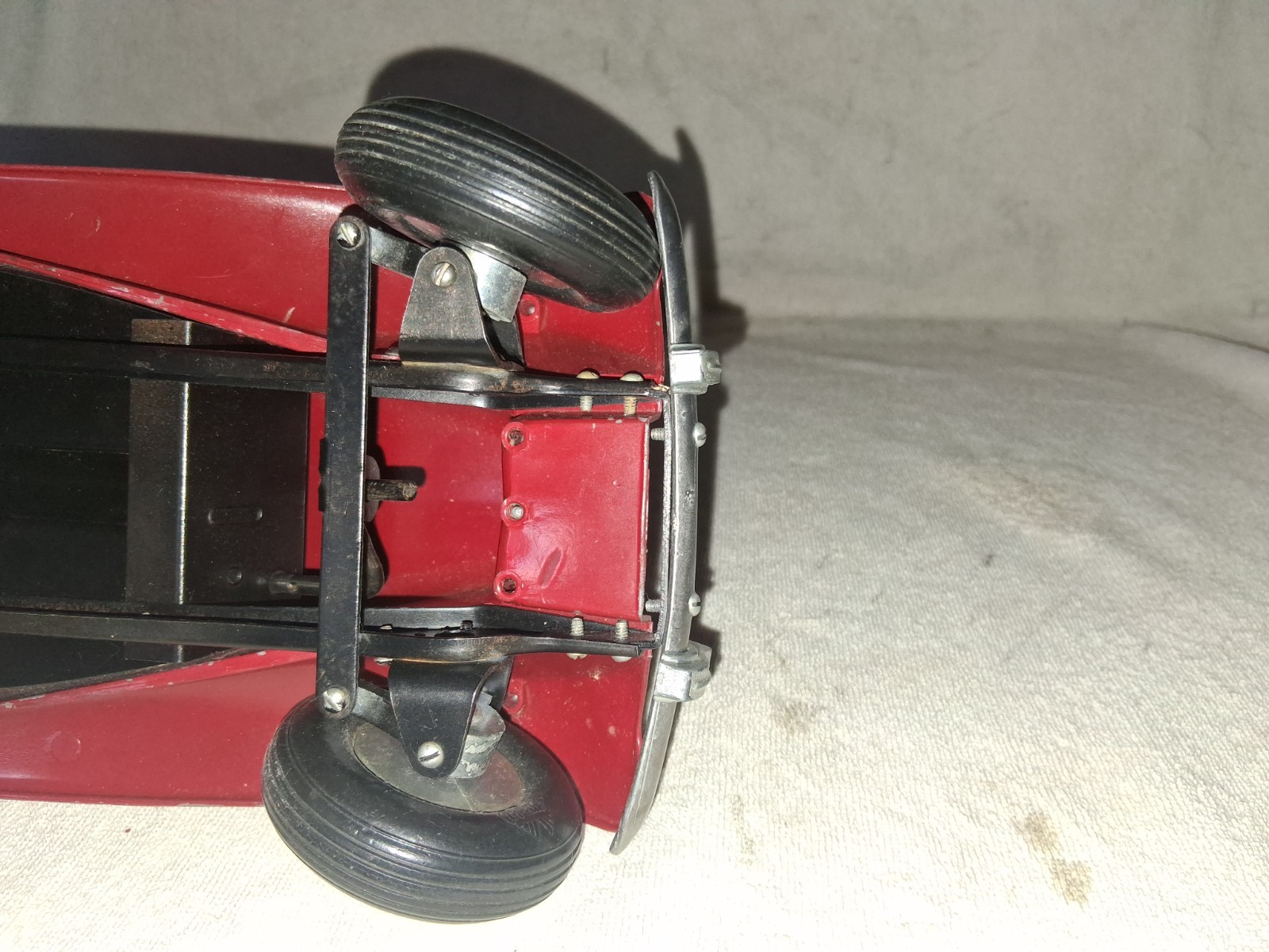 #2017 1950'sDoepke MG Metal Toy Car -  Tan Trunk Cover #2