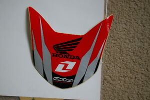 ONE INDUSTRIES FRONT FENDER  GRAPHICS HONDA CRF450R CRF250R  CR250 CR125  XR 