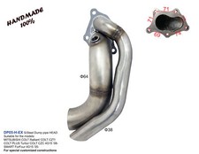 Tubo scarico per Mitsubishi Colt CZT CZC 4G15 SMART ForFour 4G15