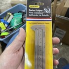 General Tools Pocket Calipers #132Me 3" New