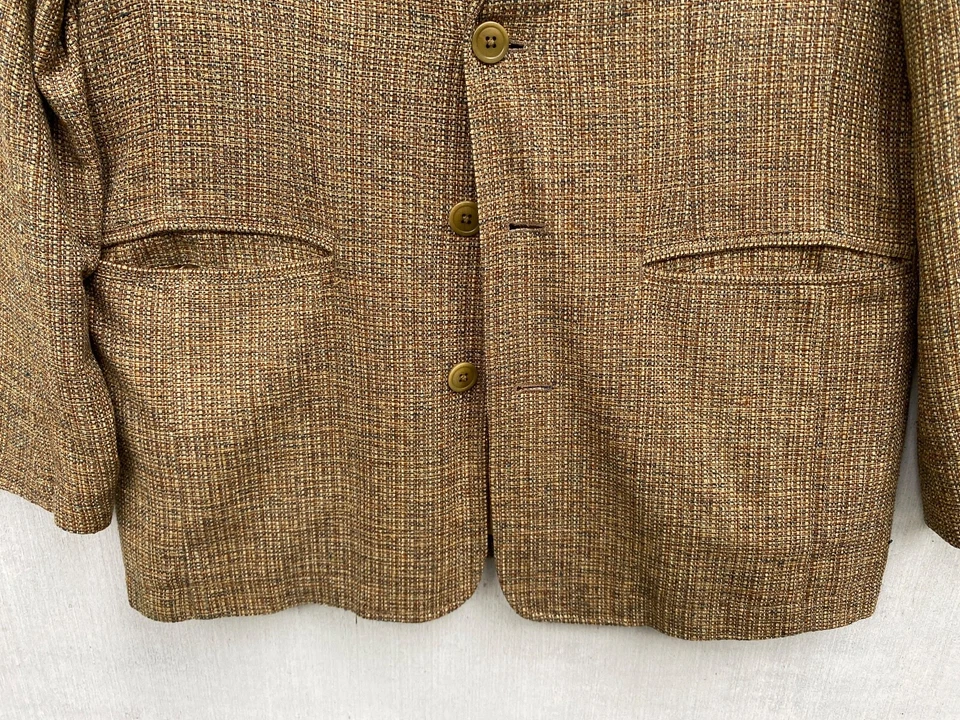 Мужское спортивное пальто Territory Ahead размер 38 Reg 100% шелк золото - Изображение 3 из 4