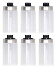 6 lamps GE 10773 Linear Fluorescent T12, 48 inch, 60 watt, 3825 lumen, 4100K,