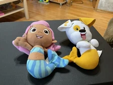 Fisher Price Nickelodeon Bubble Guppies - Molly Mermaid & Bubble Puppy Plush