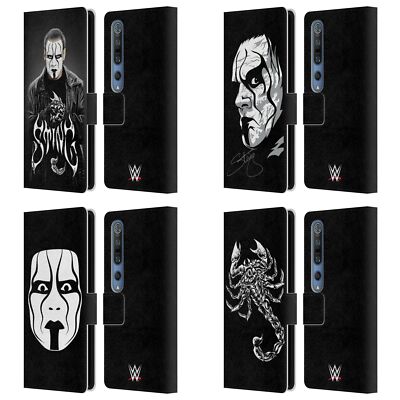 OFFICIAL WWE STING LEATHER BOOK WALLET CASE COVER FOR XIAOMI PHONES