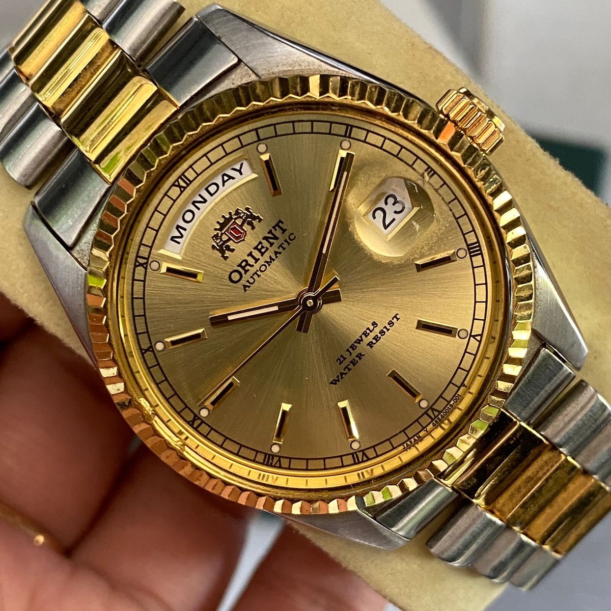 Orient Gold President Watch Automatic Wristwatches Orient