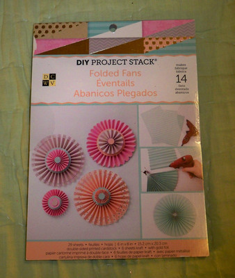 Craft DIY Project Stack*FOLDED FANS*Makes 14 | eBay