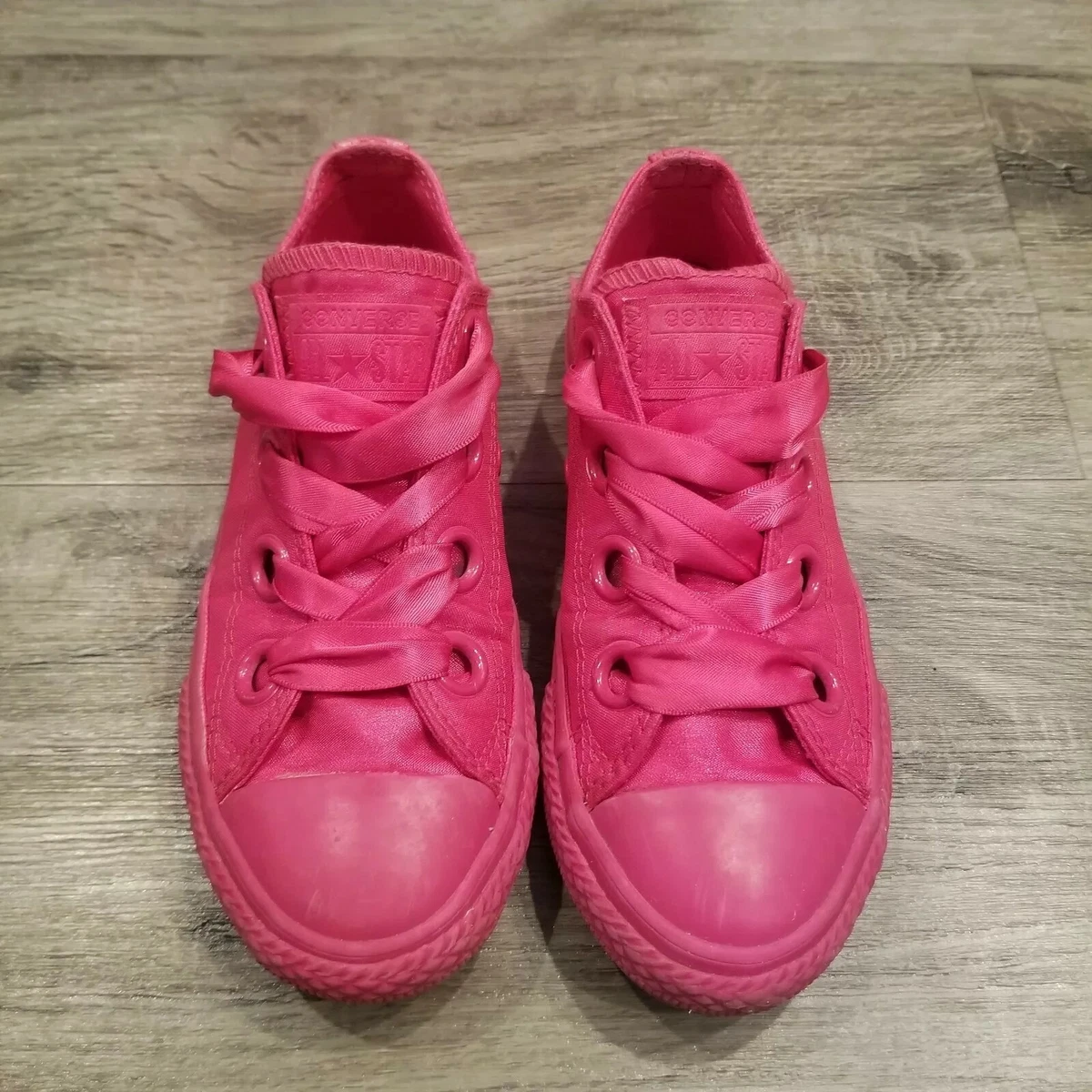 All Star Eyelets Kids Shoes Pink 661875f Size 13 | eBay