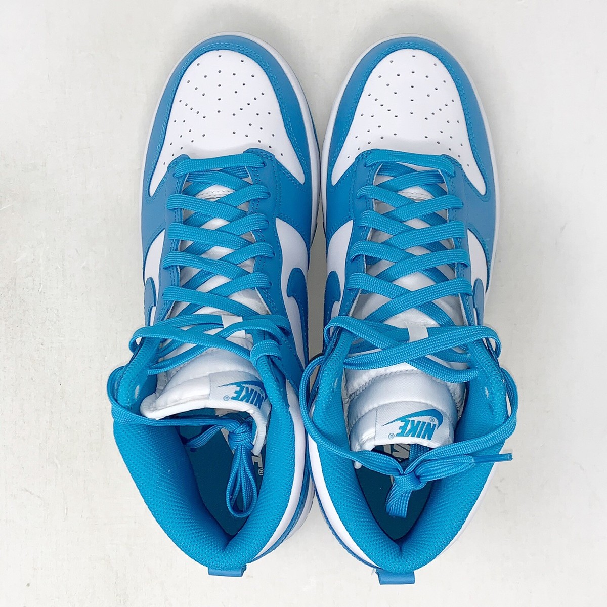 Nike Dunk High Carolina UNC Laser Blue Sneaker, Size 7.5 Nike Dunk High Carolina UNC Laser Blue Sneaker, Size 7.5