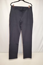 NWT Quince Ultra Stretch Ponte Straight Leg Navy Pants Size Large