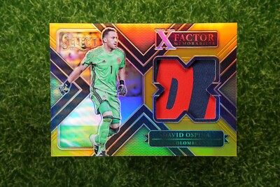 2017-18 Select DAVID OSPINA Patch X Factor GOLD #5/10 Colombia