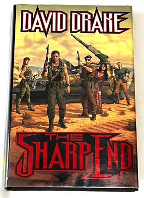 *VINTAGE SIGNED* / THE SHARP END by DAVID DRAKE / LIKENEW Cond. 1993 Hrdbck w/DJ