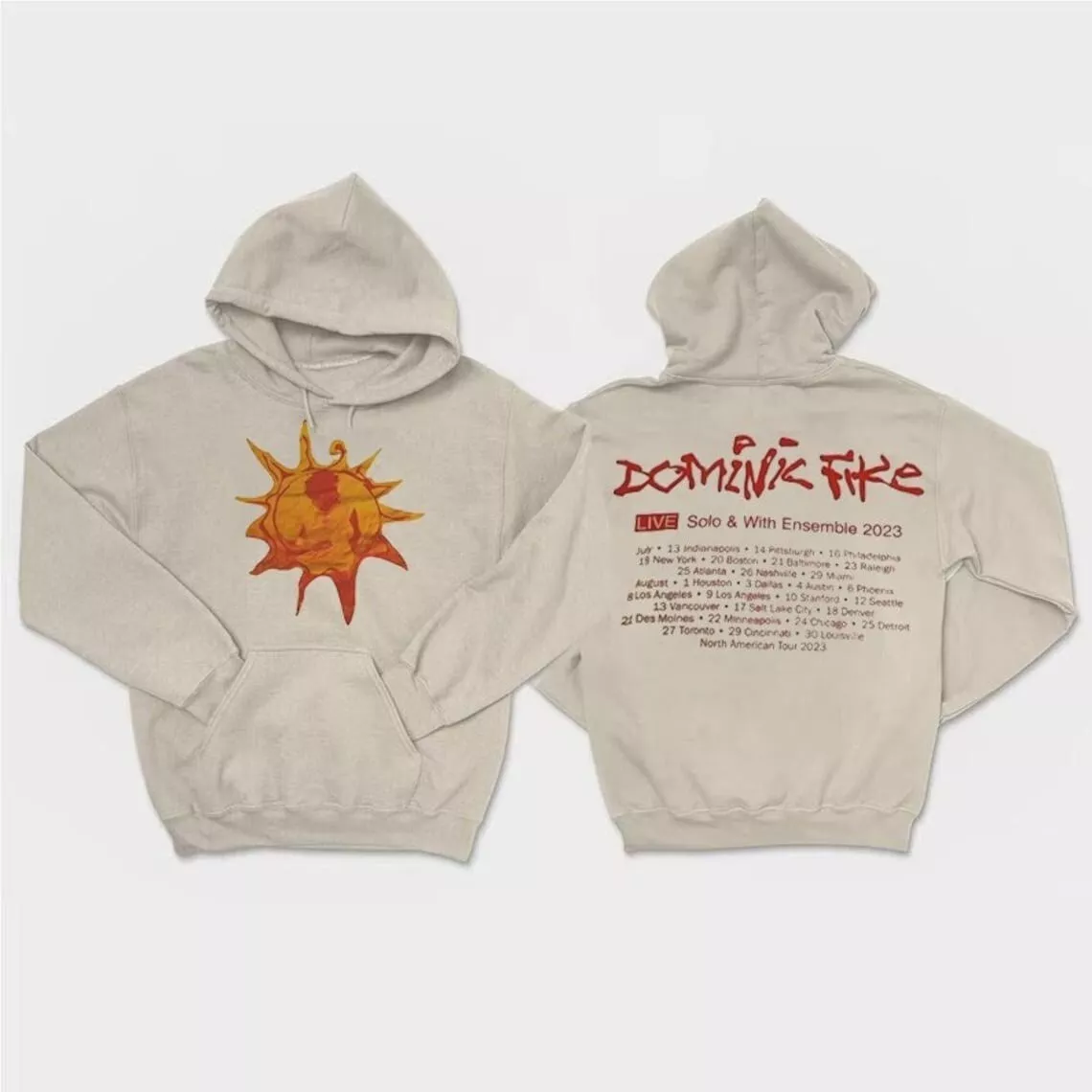Dominic Fike Sunburn Album Don't Forget About Me Hoodie Gift Fans GC2791