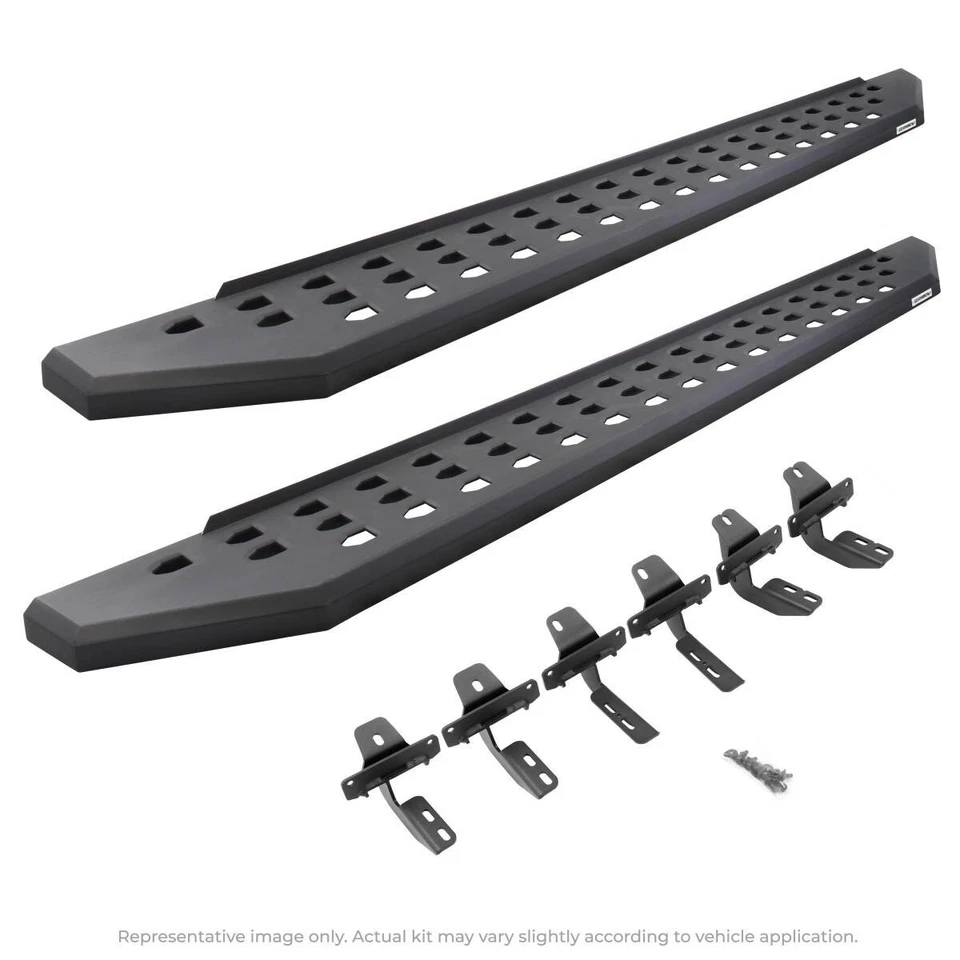 Go Rhino 69409980PC Black RB20 Running Boards for 11-14 Ram/09-10 Dodge Ram 1500 Foto 4 de 4
