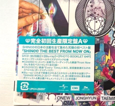 SHINee THE BEST FROM NOW ON Limited Edition A 2 CD Blu-ray PHOTO