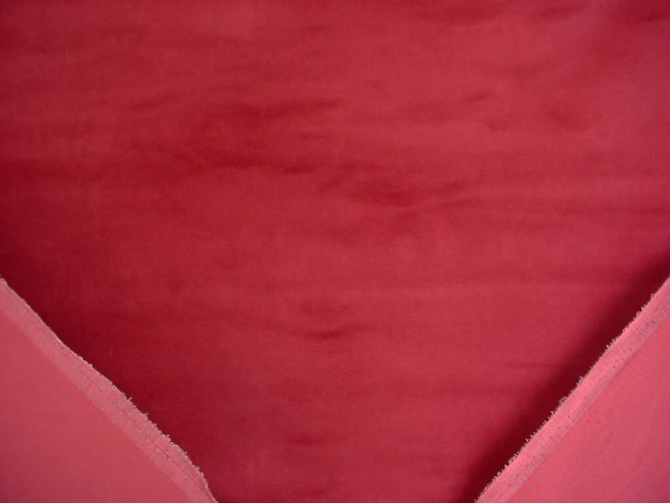 Tela de tapicería de terciopelo rojo 7-7/8Y Kravet E23806 Velours de Versailles Foto 3 de 4