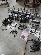 LARGE LOT 4X Symbol MC32N0 Mobile Handheld Computer Scanner Batteries Bases Styl