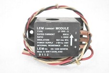 LEM LT-200-S CURRENT TRANSDUCER 200 AMP 1:2000 RATIO 9VDC