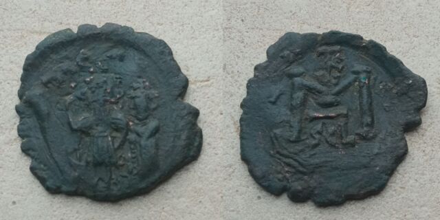 Italien. Syracuse. Constans II (641-668). Æ 40 Nummi