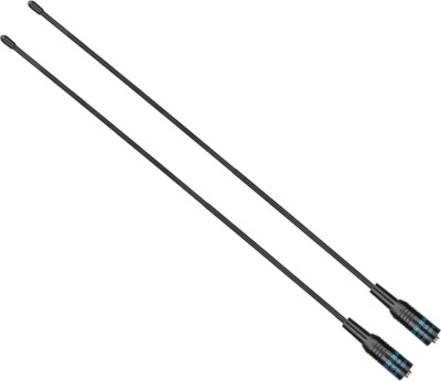 2X ABBREE AM-771 144MHz/222/435MHz Triband Whip Tri Band Antenna SMA Female 2pc