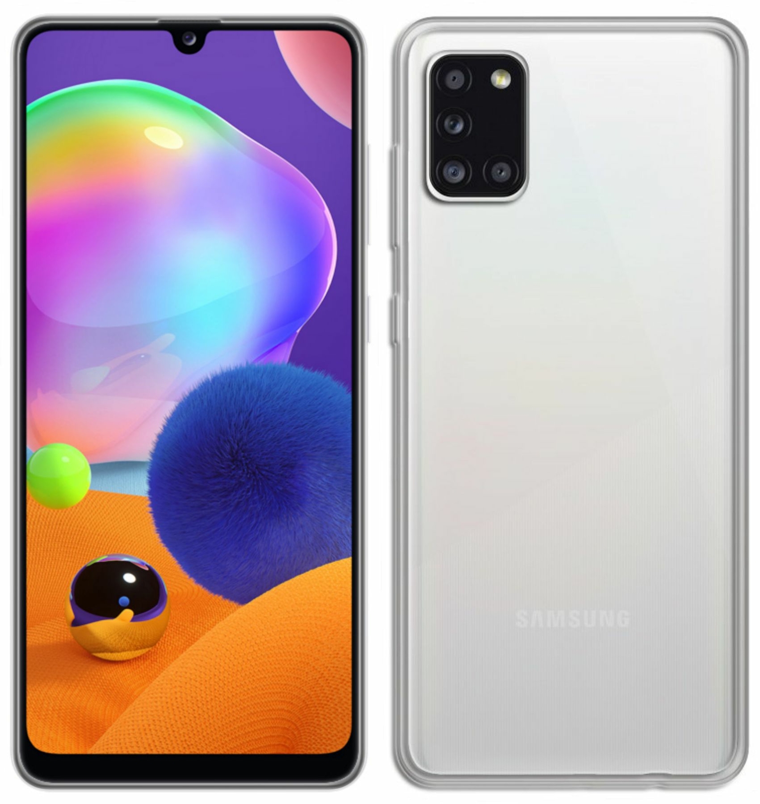 Силиконовый гель для очистки рук от загрязнений для SAMSUNG GALAXY A31 (A315F)
