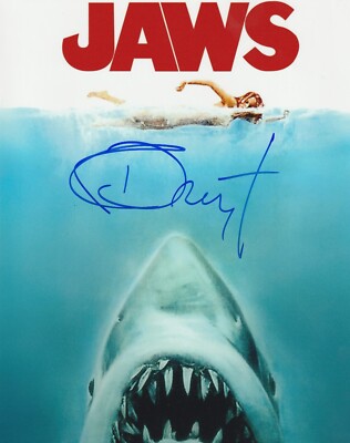 RICHARD DREYFUSS SIGNED JAWS CLASSSIC POSTER 8X10