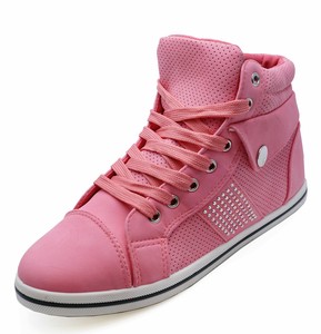 ladies pink plimsolls