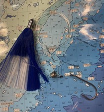Rigged Islander Iland Style Trolling Lure for ballyhoo Tuna, marlin, mahi, wahoo