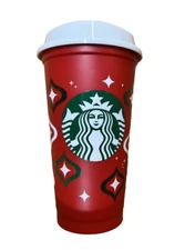 New! Starbucks Holiday 2023 Red Cup Day (16 oz) Reusable Hot Cup