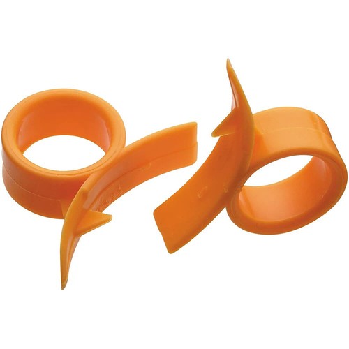 VDL 2X RING ORANGE OPENER PEELER Thickened FINGER HELD SLICER TOOL VEGETABLE - Picture 7 of 9