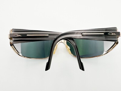 Cazal 954 Sunglasses FRAMES 302 Black Gray 57[]16-115 Gold Wrap