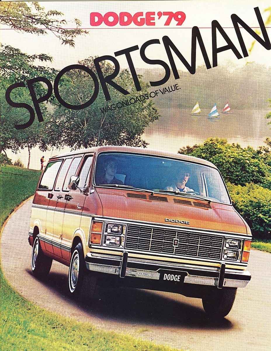 1979 Dodge Sportsman Wagon B100 B200 B300 Dealer Sales Brochure | eBay